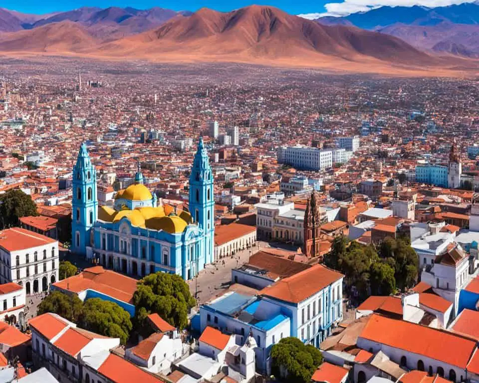 ciudades de bolivia y sus capitales